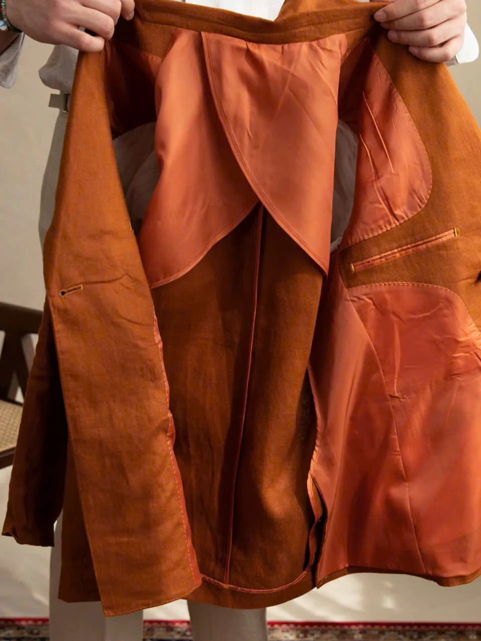 Havana Linen Suit (Includes: Jacket + Trousers) - Image 4