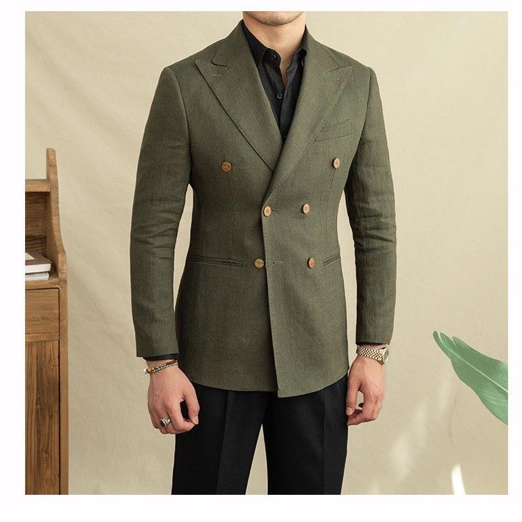 Havana Linen Suit (Includes: Jacket + Trousers) - Image 5
