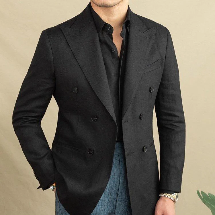 Havana Linen Suit (Includes: Jacket + Trousers) - Image 6