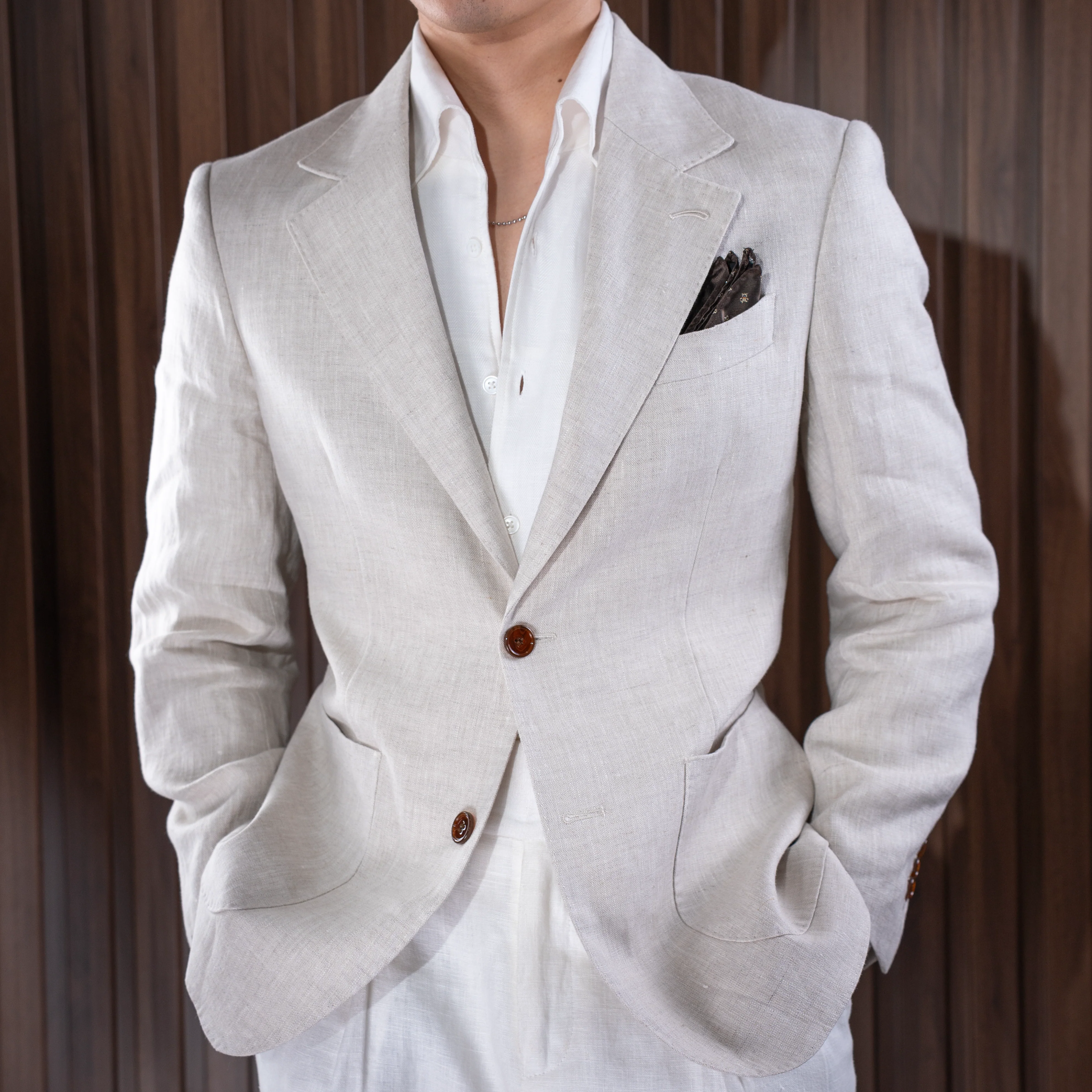 Blazer Havana Linen Season 2 - Image 5