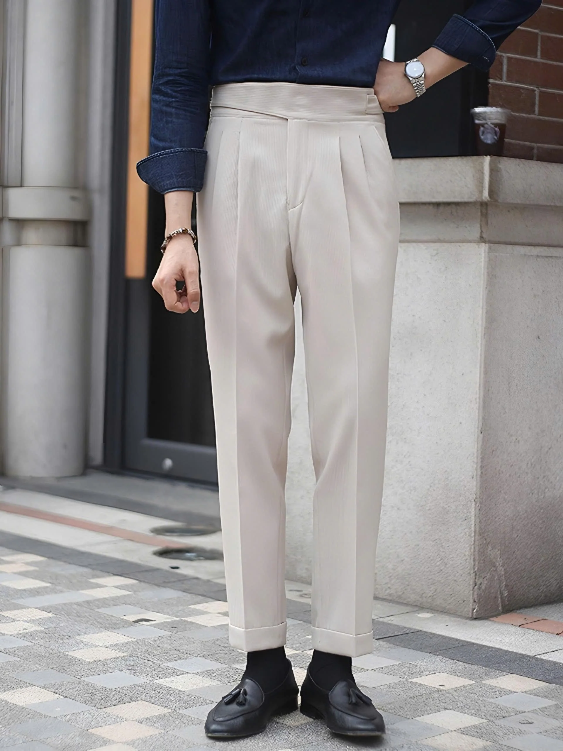 Corduroy Gurkha Pants Season 5 - Image 3
