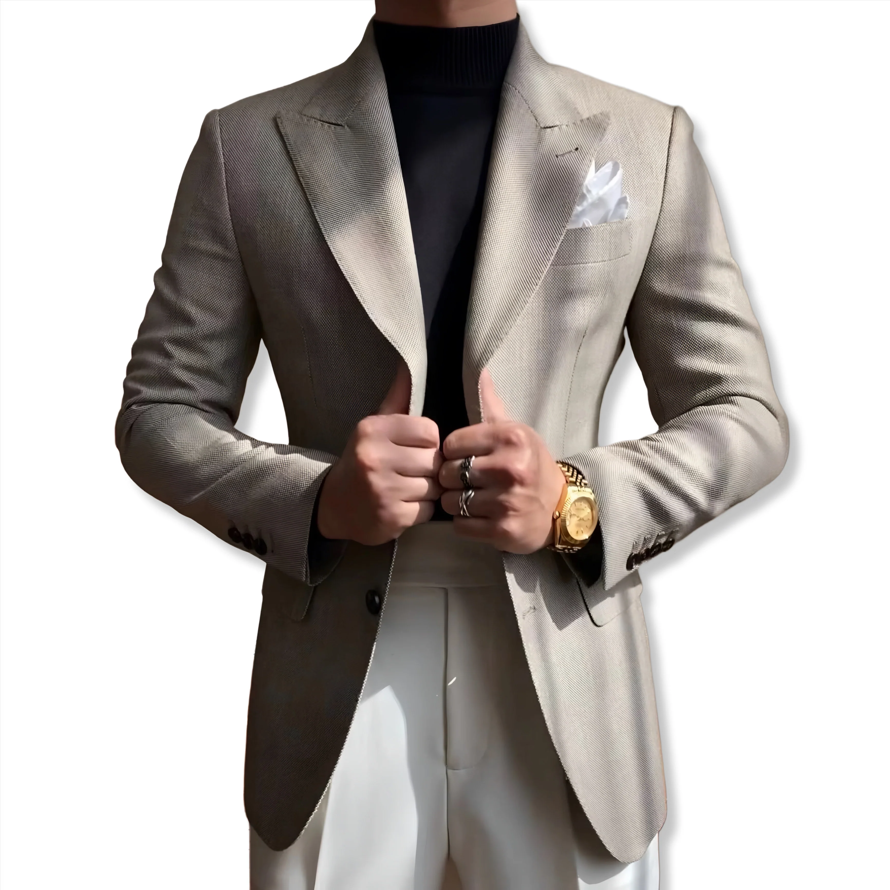 Gregory Single-Breasted Suit - Image 12
