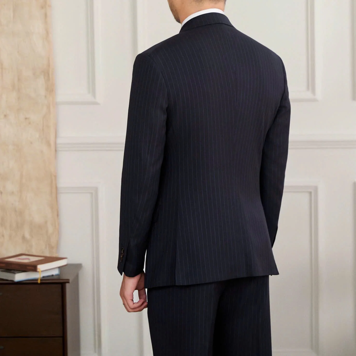 Harold Lausanne Pinstripe Double-Breasted Suit - Image 6