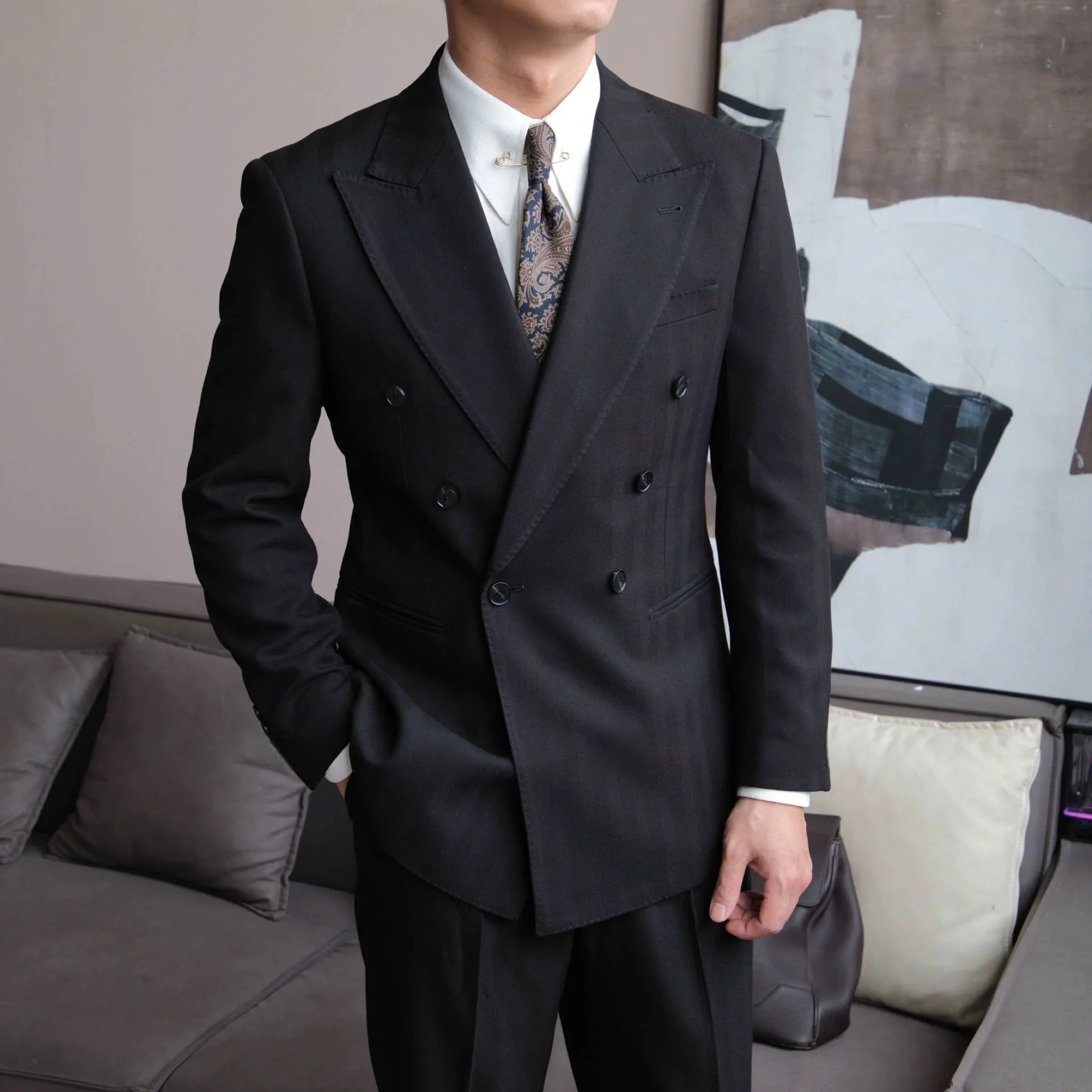 Harold The 6x1 Veroza Double-Breasted Suit - Image 2