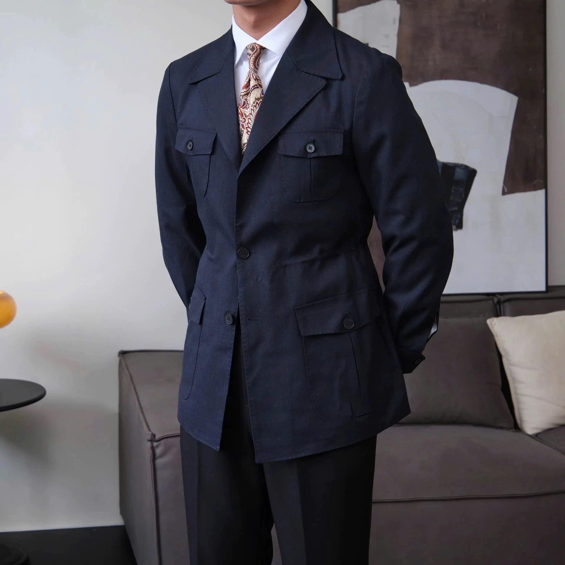 Heritage 4-Pocket Safari Jacket - Image 2