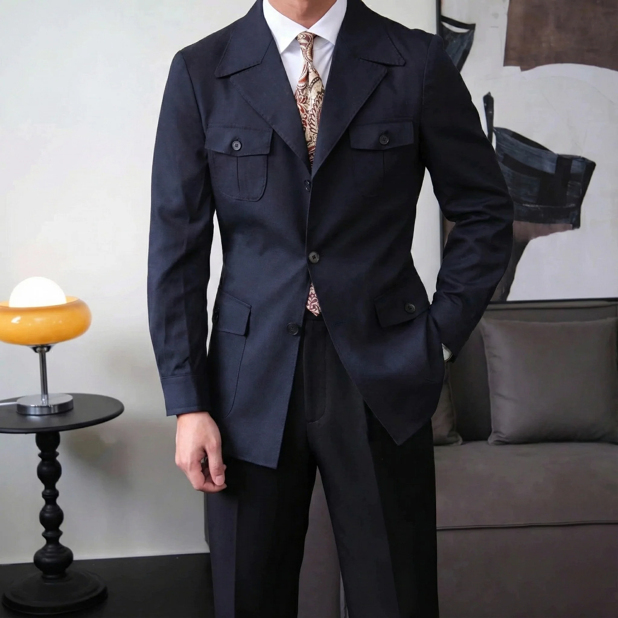 Heritage 4-Pocket Safari Jacket - Image 3