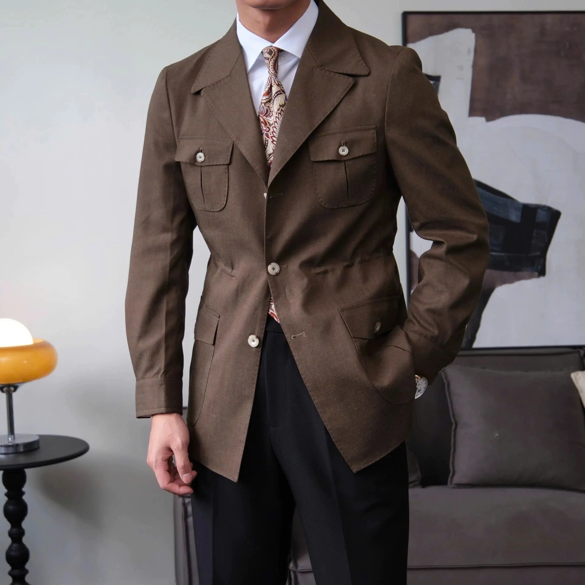 Heritage 4-Pocket Safari Jacket - Image 5