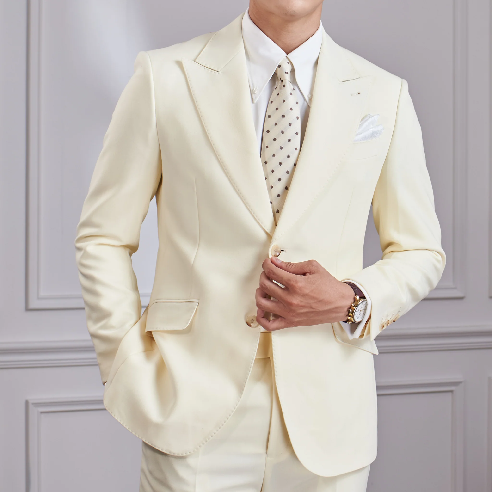 Ivory Sorrento Suit - Image 3