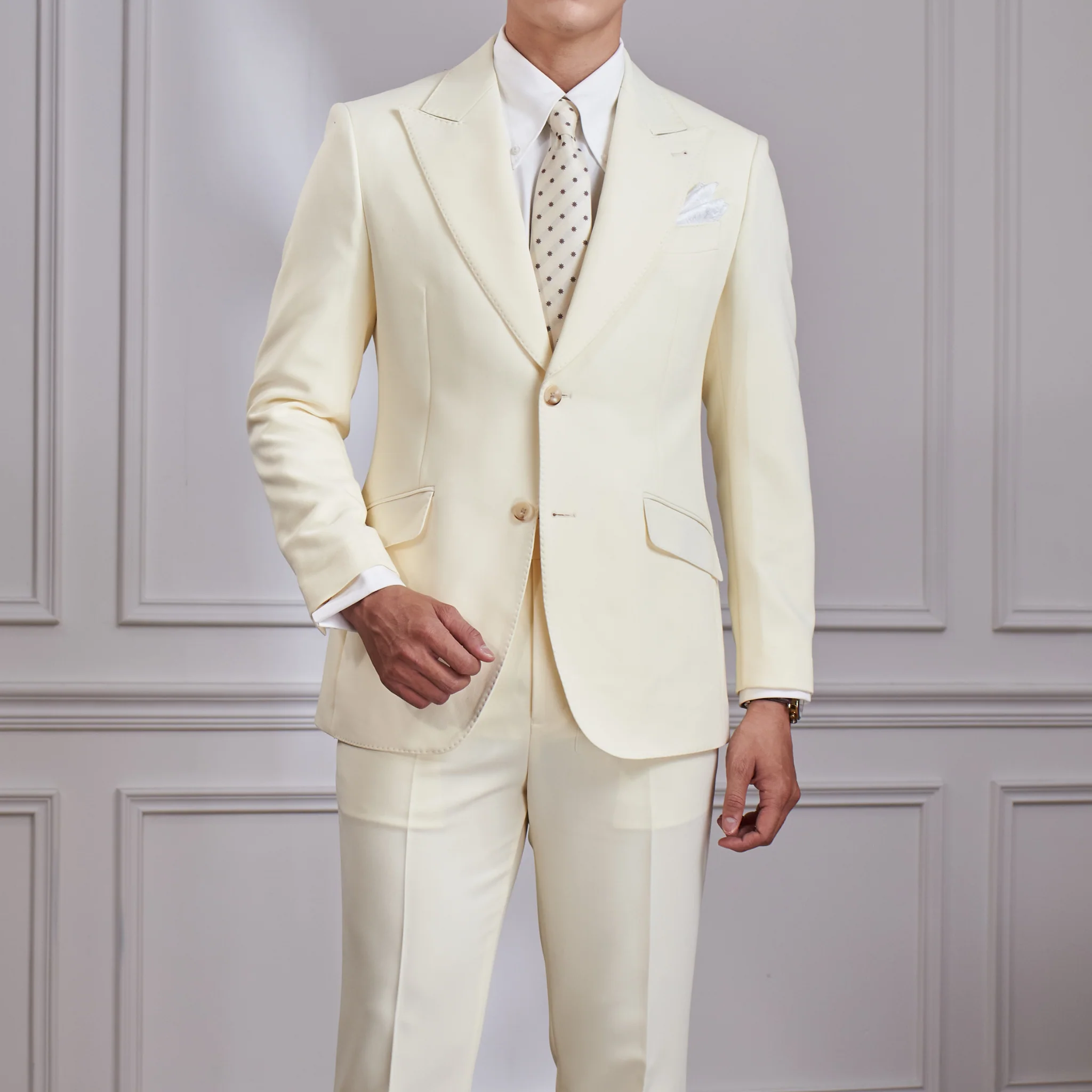 Ivory Sorrento Suit - Image 4