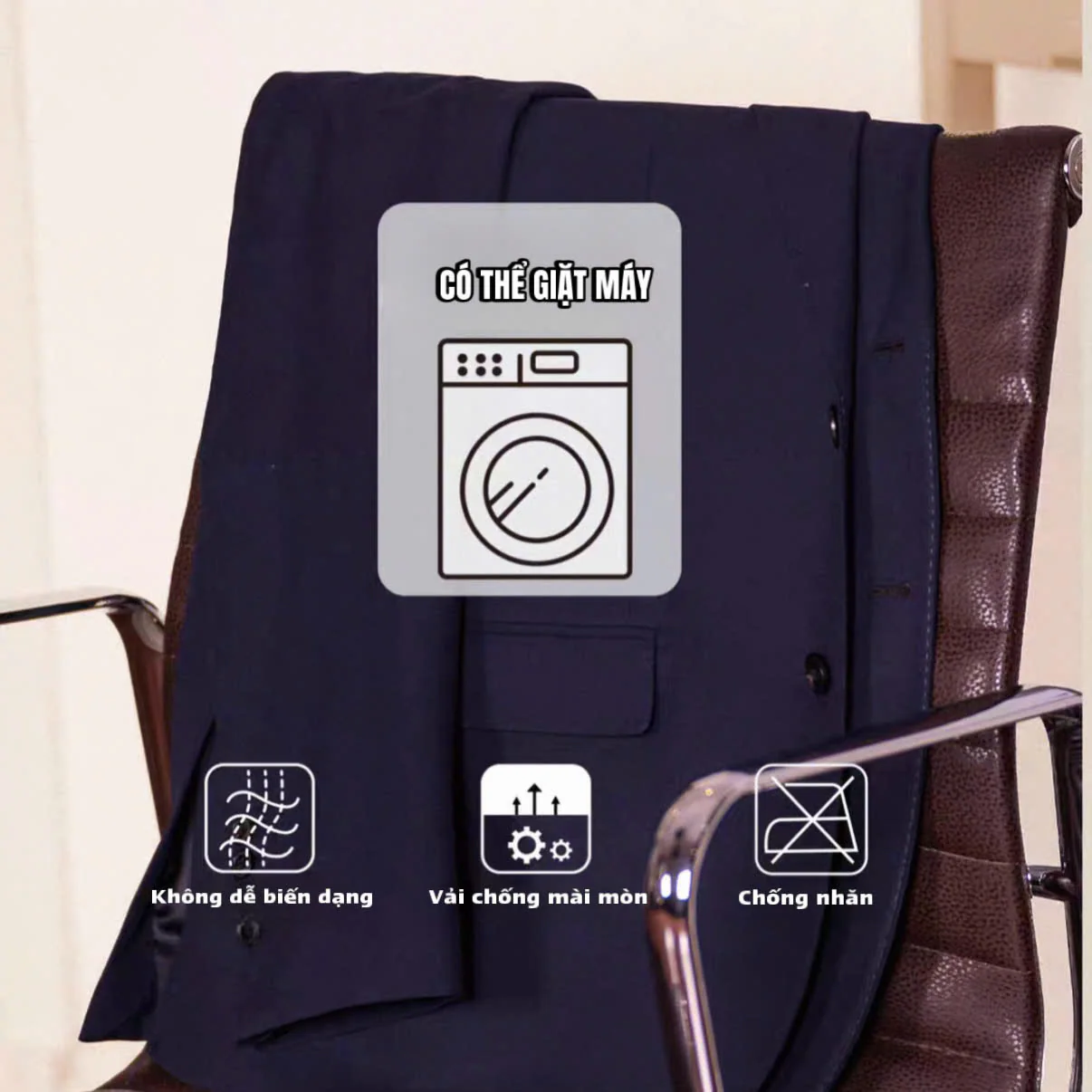 Lisbon LaunderTech Three-Piece Suit - Image 5