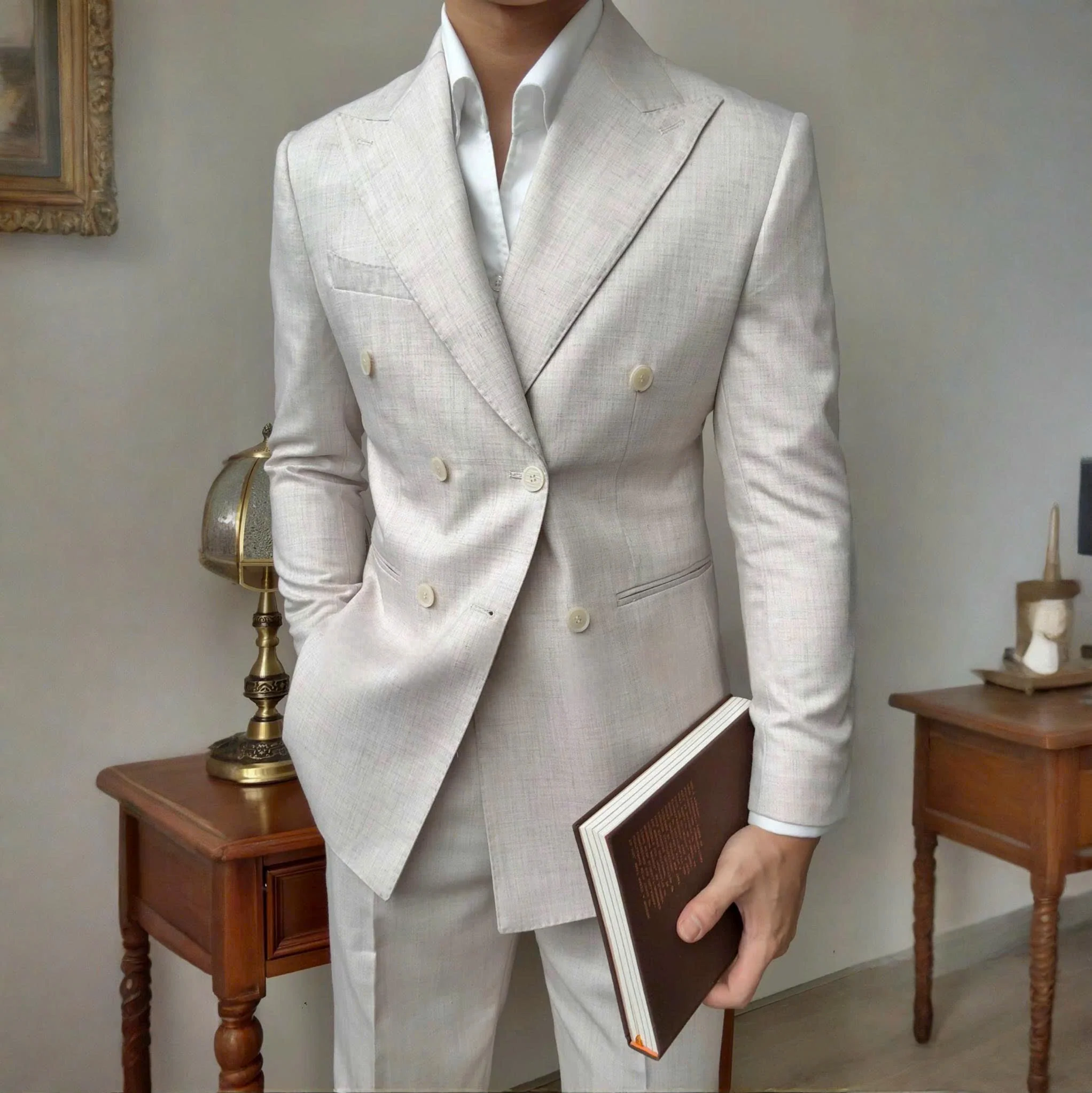 Mykonos Mist DB Suit (Includes: Jacket + Trousers) - Image 9