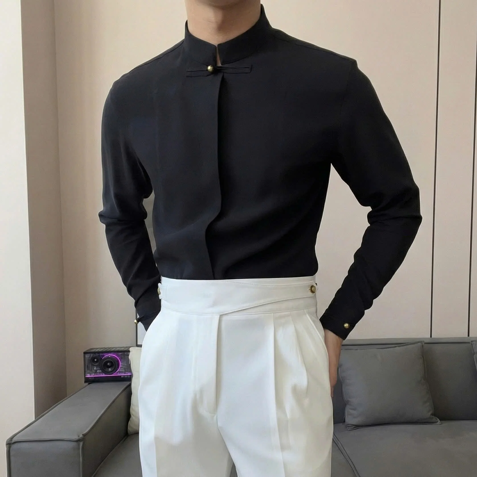 Ngu Than Collar Shirt - Image 3