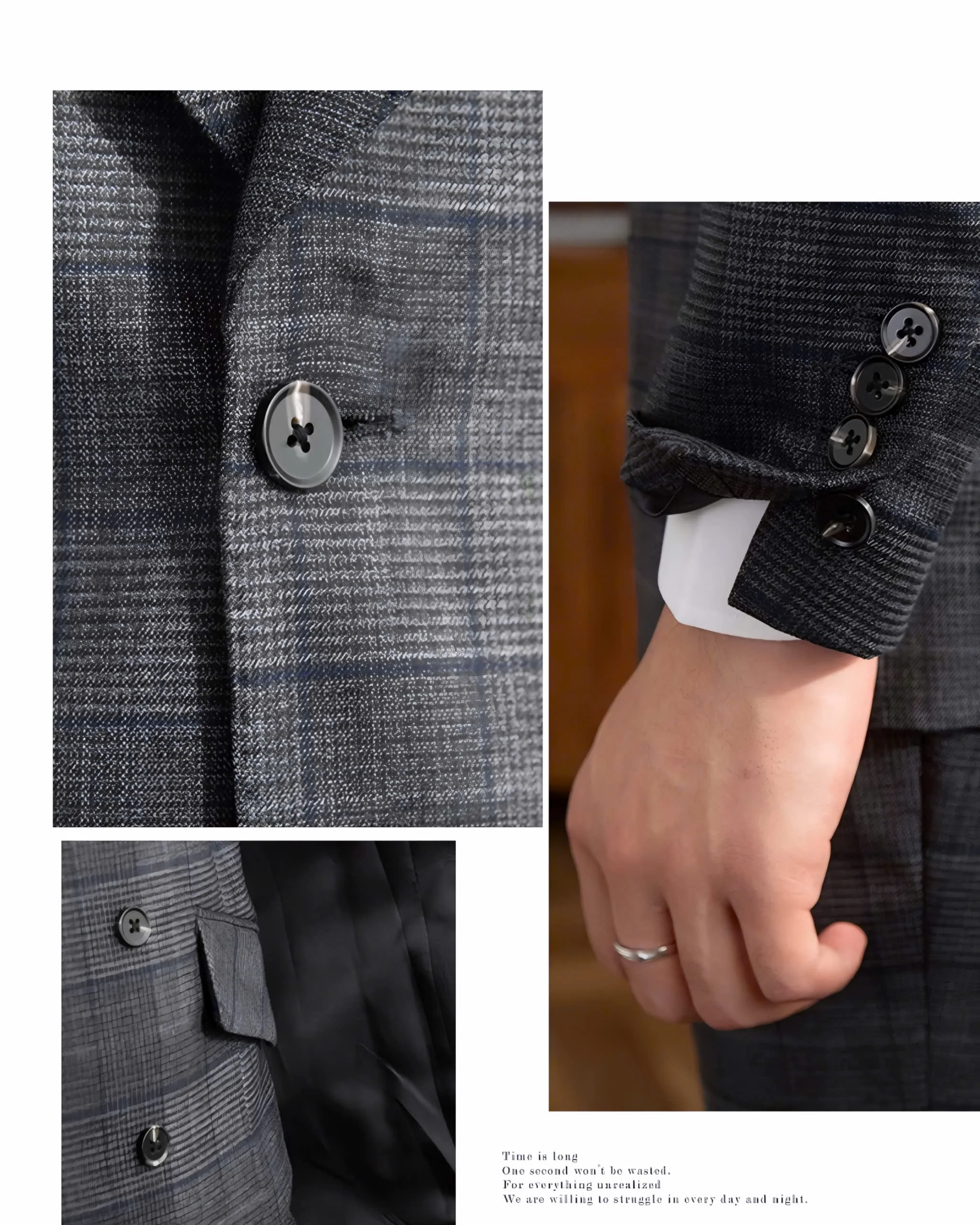Oxford Glen Check Suit - Image 5
