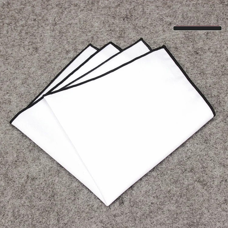 White Pocket Square - Image 4