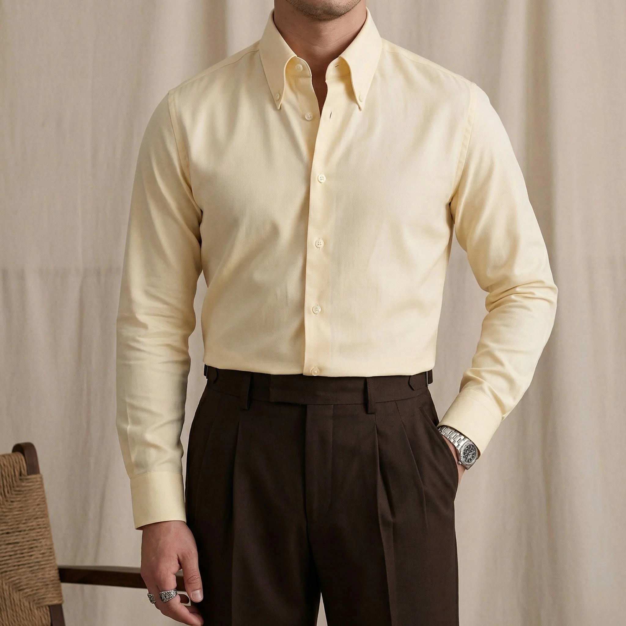 Point Collar Shirt - Image 4
