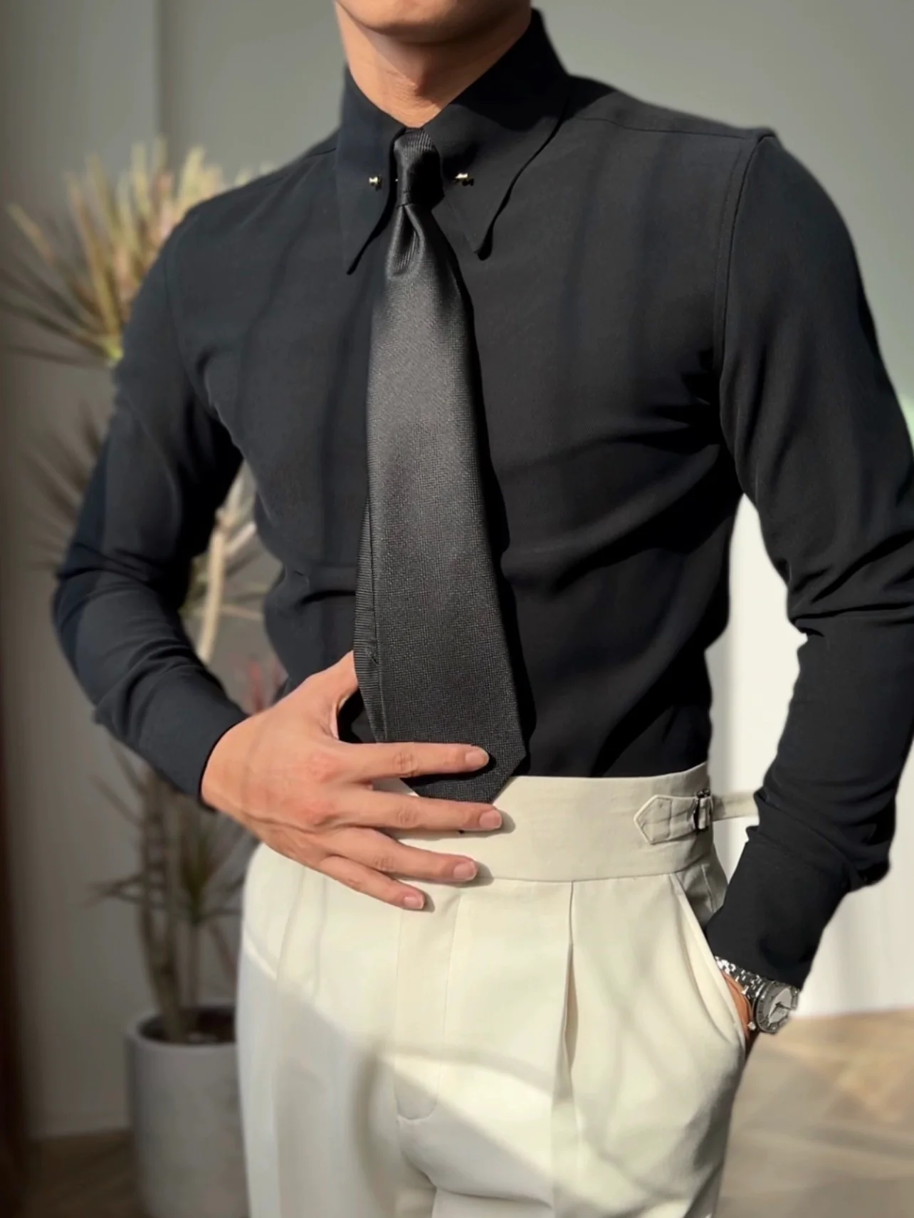 Collar Bar/Pin Shirts - Image 8