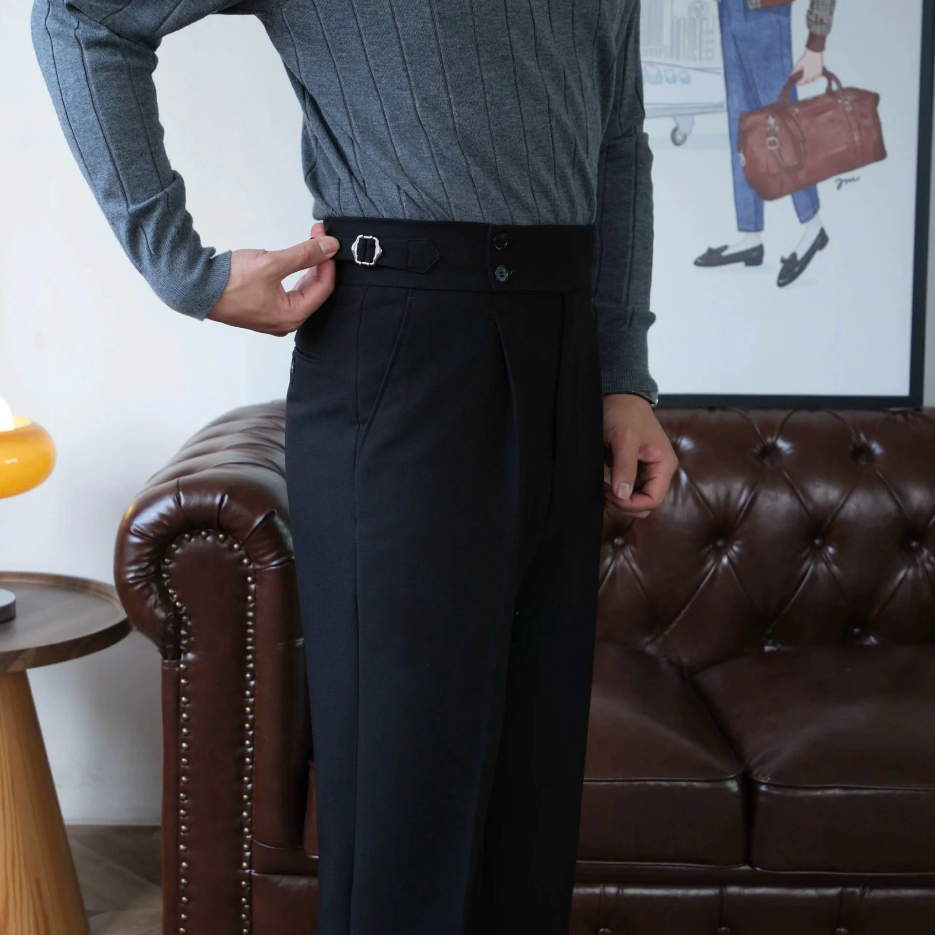 Sidetab Elastic Trousers Season 3 - Image 8