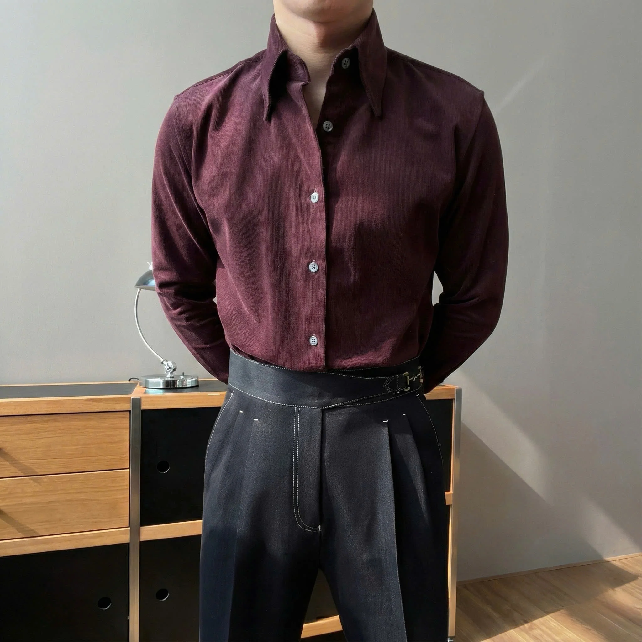Spearpoint Corduroy Shirt - Image 3
