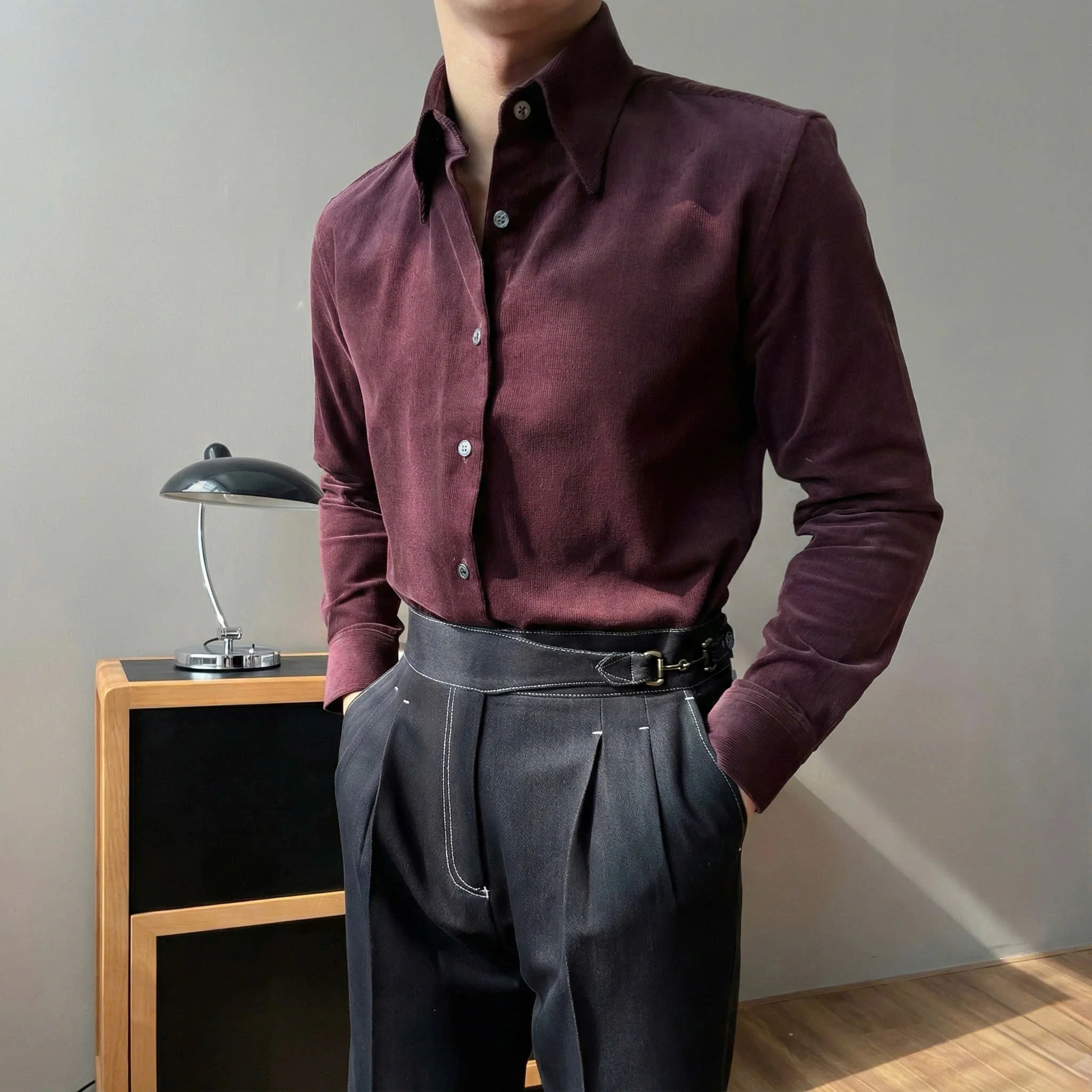 Spearpoint Corduroy Shirt - Image 4