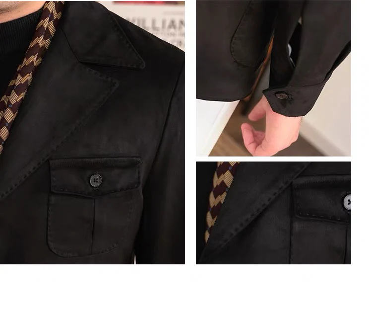 Suede Safari Jacket - Image 15