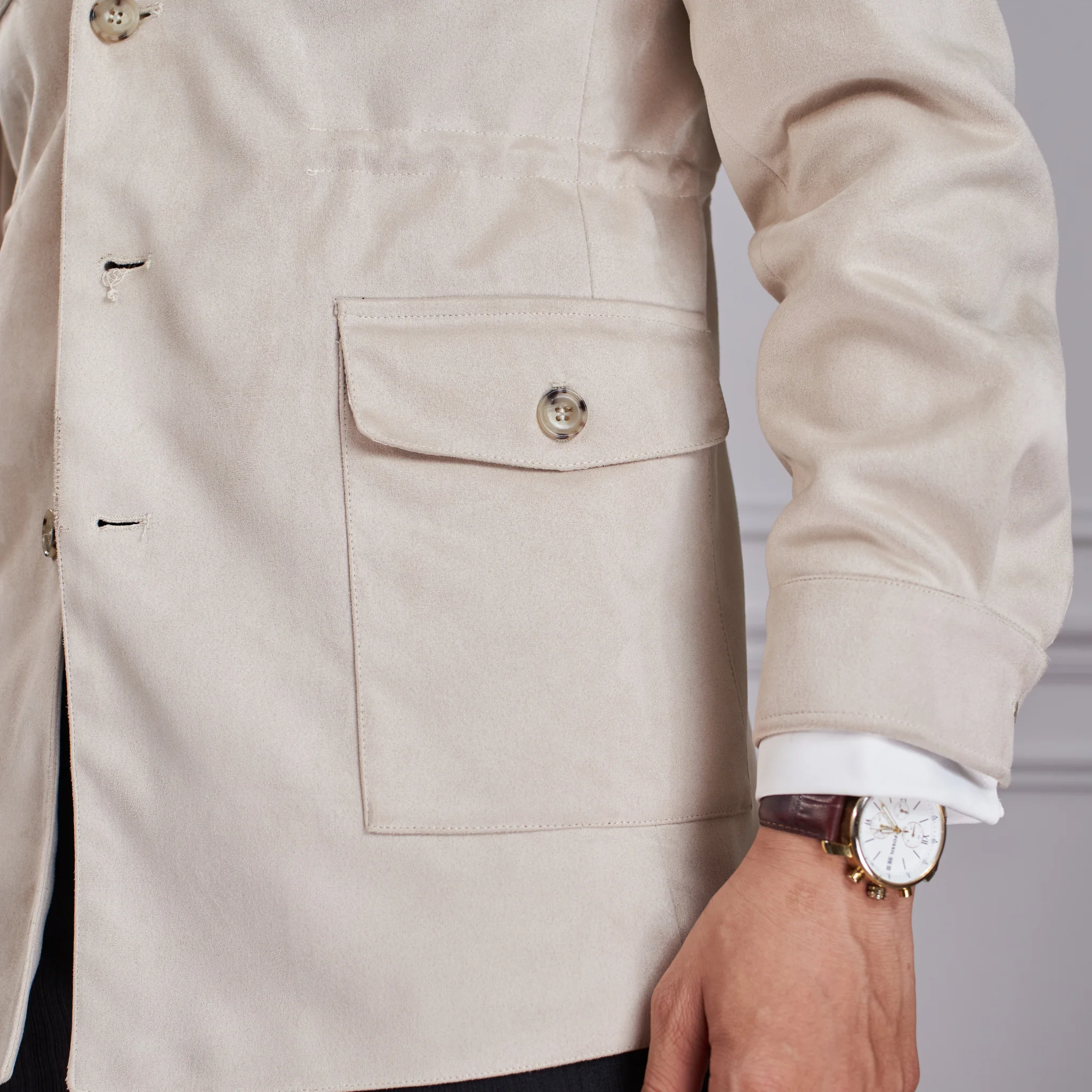 Suede Safari Jacket Season 2 - Image 4