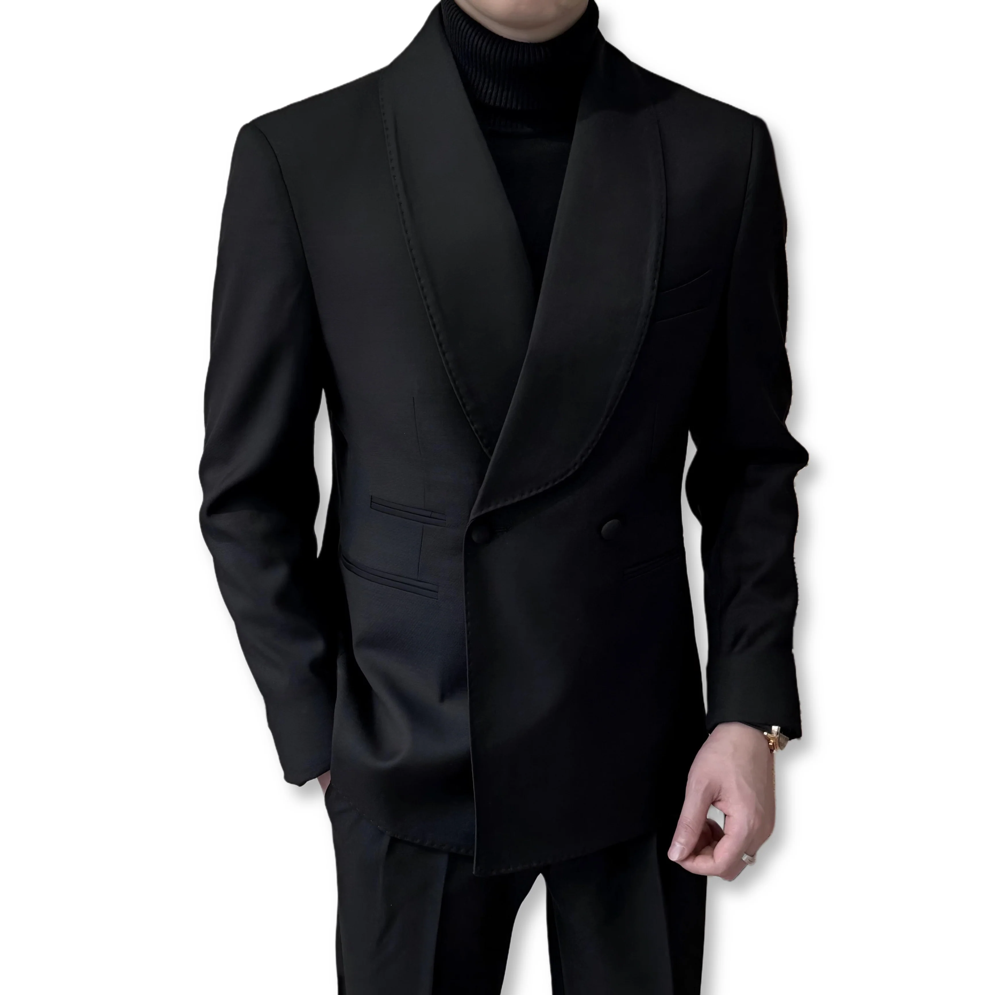 Dinner Suit Jacket – Shawl Lapel - Image 8