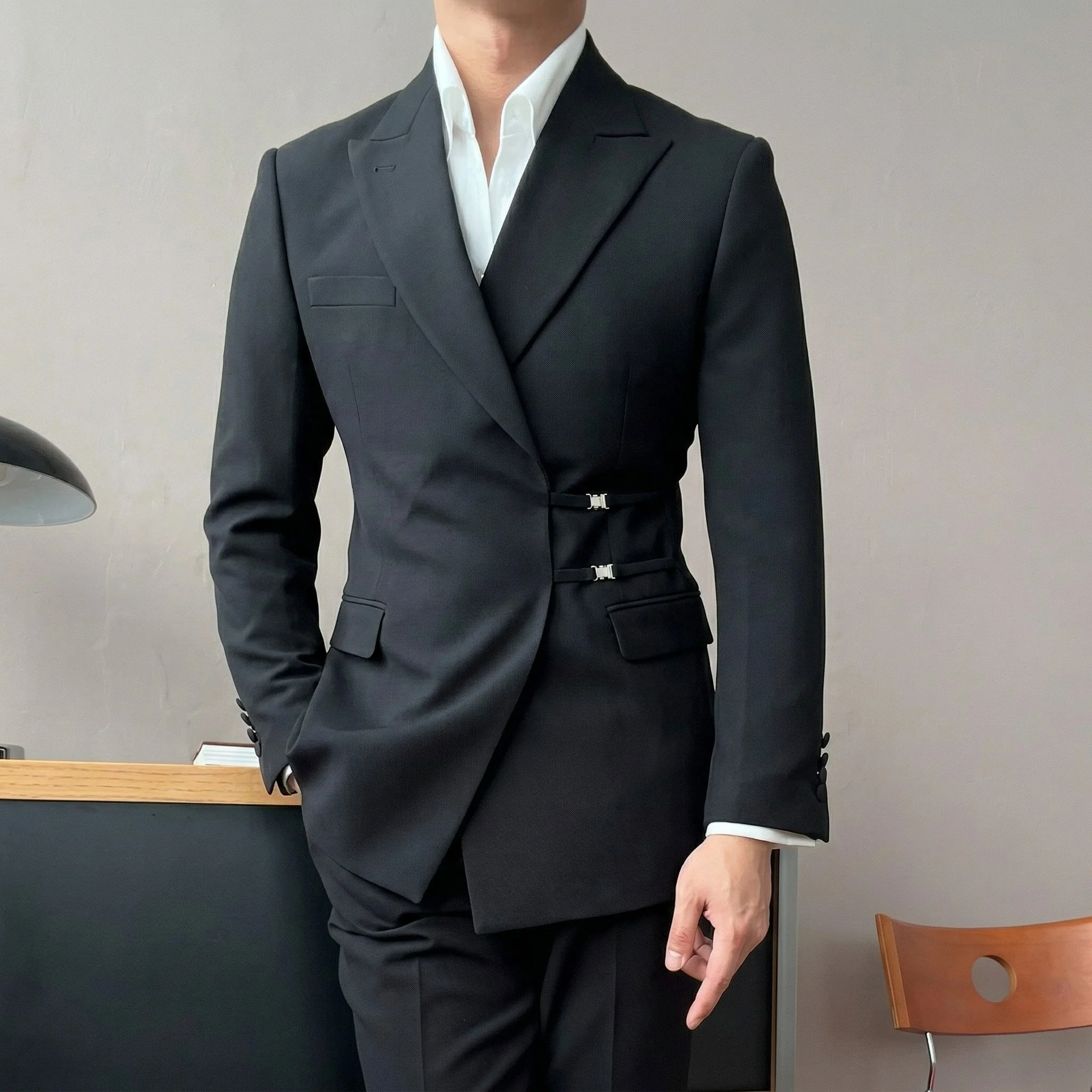 Torino Metal-Button Blazer - Image 2