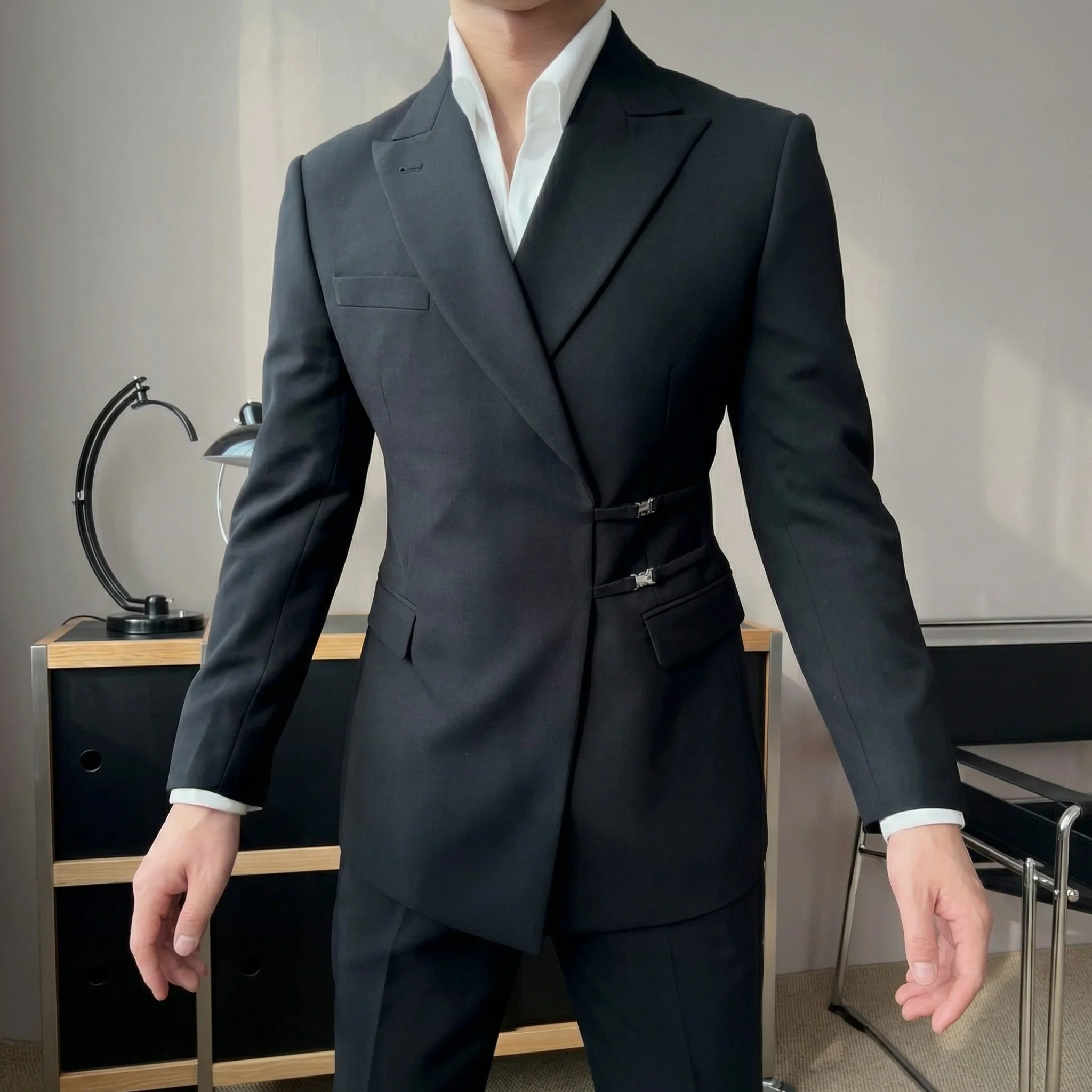 Torino Metal-Button Blazer - Image 3