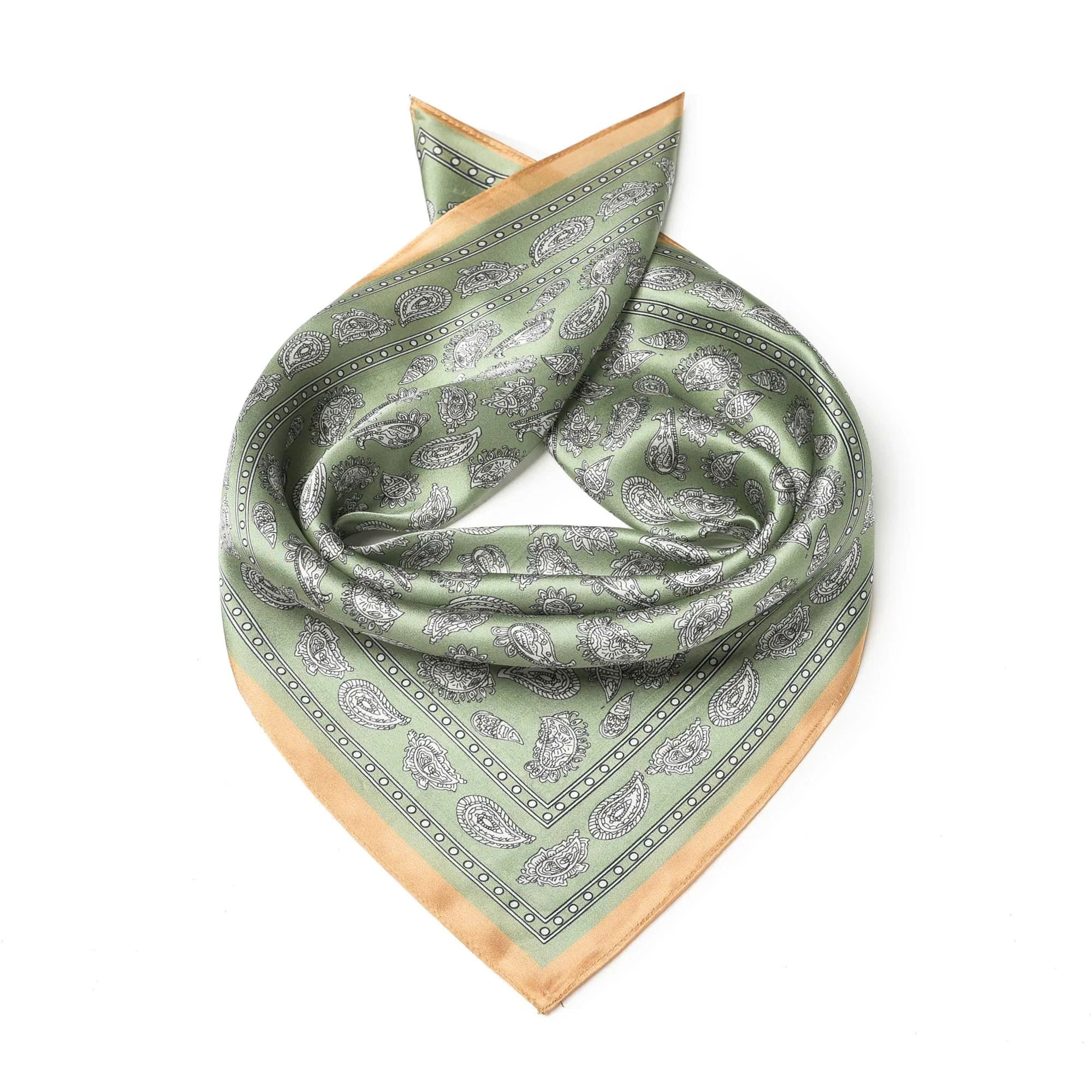 Verona Paisley Silk Scarf - Image 6