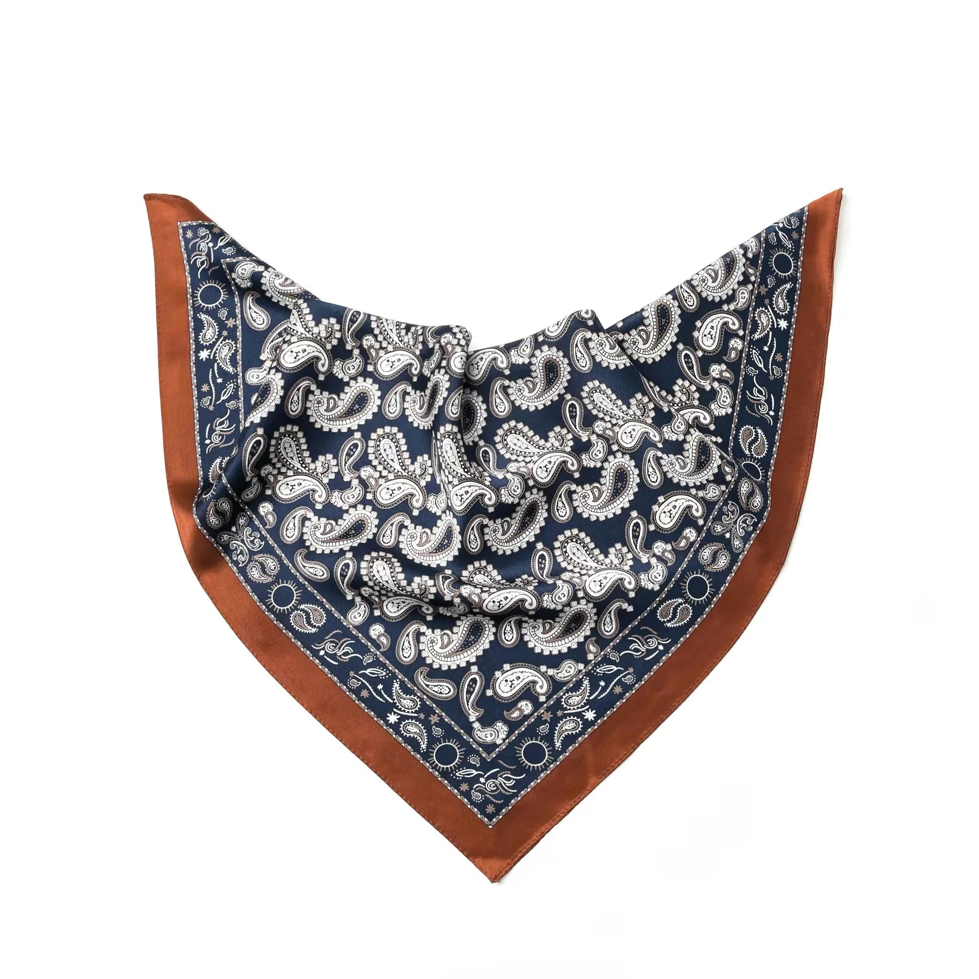 Verona Paisley Silk Scarf - Image 8