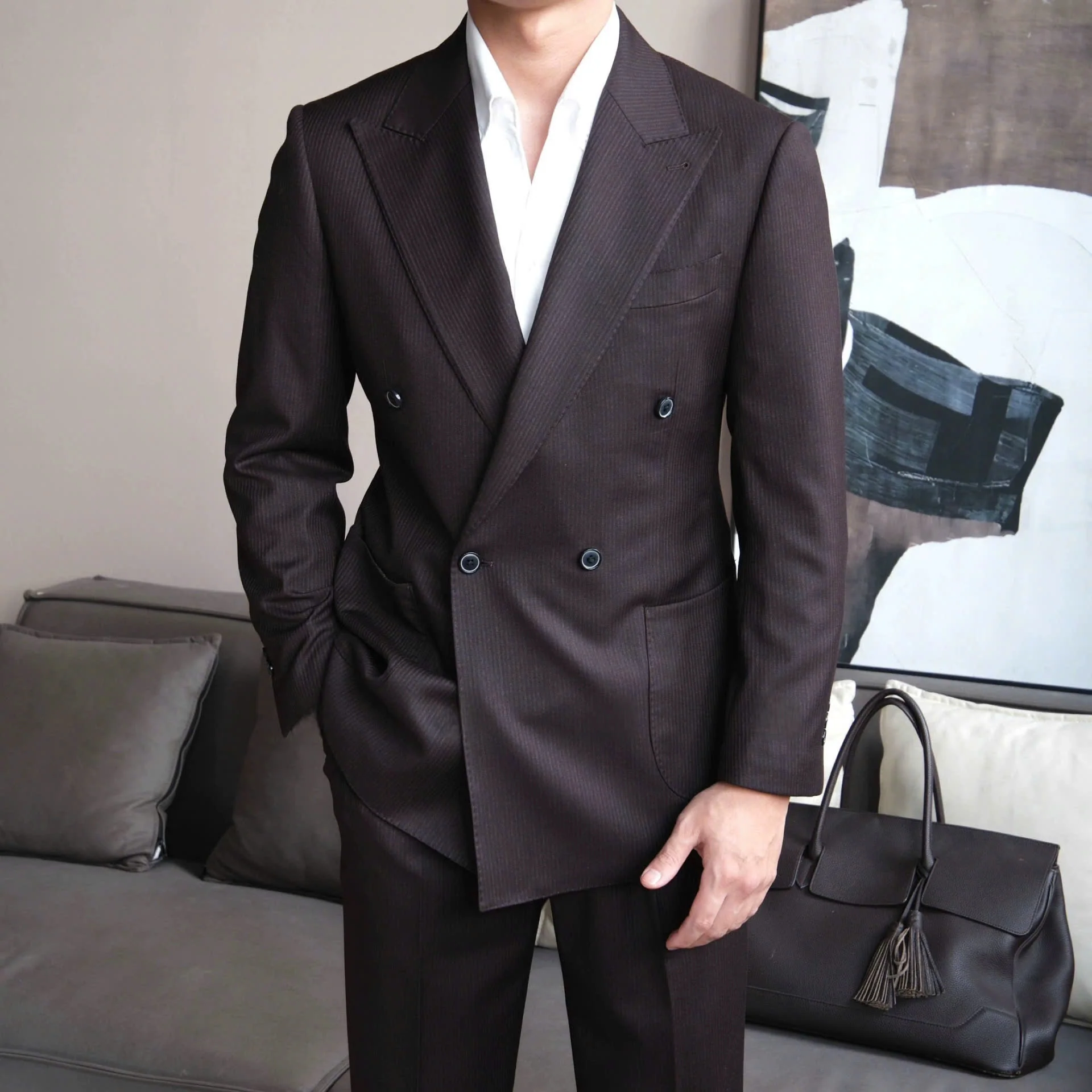 Veroza Espresso Suit - Image 3